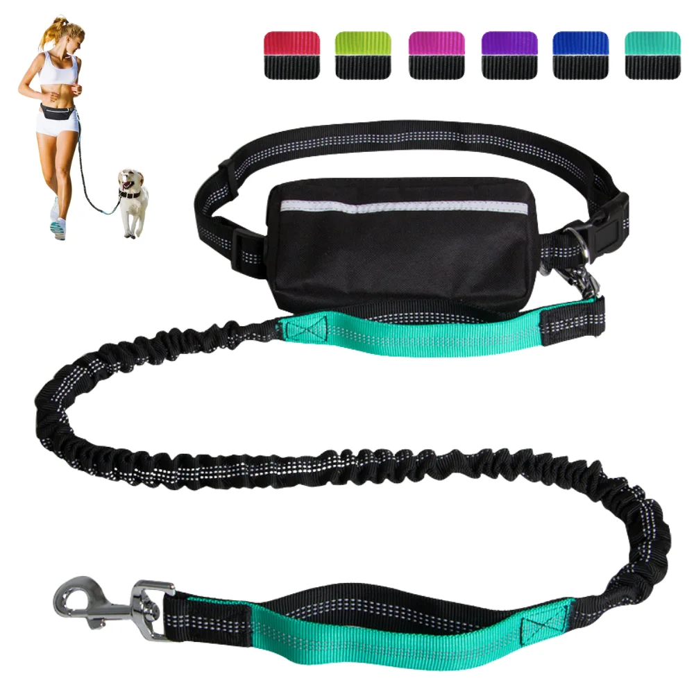 Tanio Pouch Reflective Dogs Traction Rope