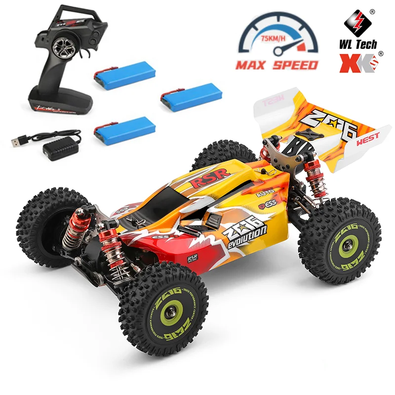 WLtoys 144010 75KM/H RC Car 144010 WLtoys Brushless High Speed Off Road