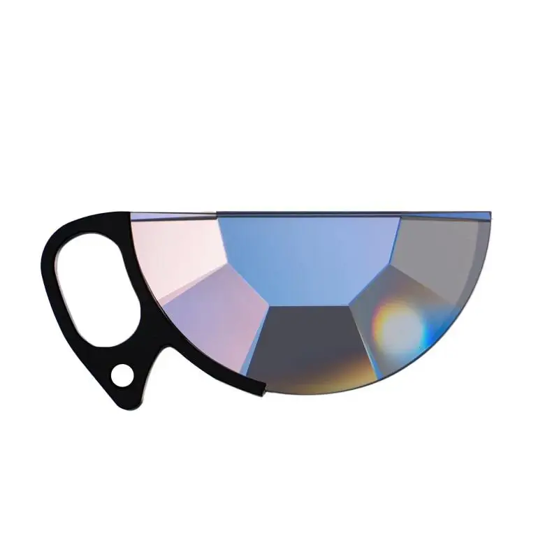 Handheld Optical Glass Kaleidoscope FX Filter