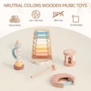 Music Toys for Children Music Instruments Girl Toys Wooden Cartoon Educational Instruments Children's Toys Games for Children 2