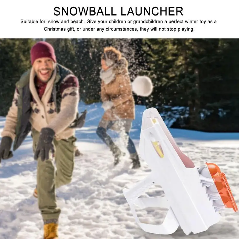 Snowball Blasters Guns Snowball Launcher Snow Blasters Portable Non-slip Small Maker Launcher Winter