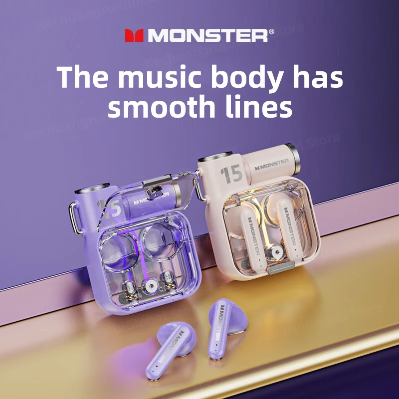 Monster XKT15 Wireless Bluetooth Gaming Earbuds