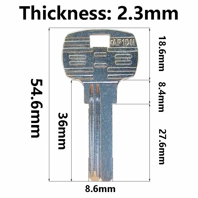 5-100 Pcs AP-1D APE2 APK2R X Hi-Rel Key Blank Empty Locksmith Tool ...
