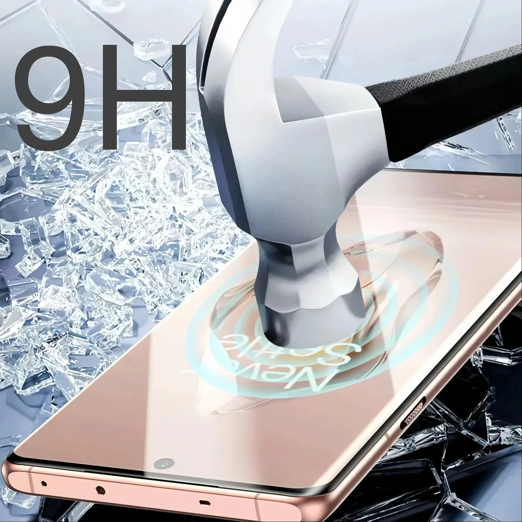 Triple Screen Protector Kit - Dust-Free, Easy Install, Non-Tempered Glass
