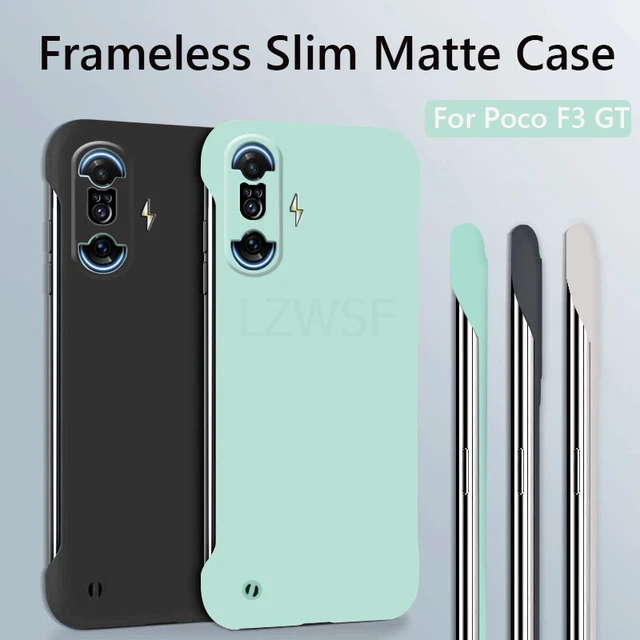 For Xiaomi Poco F3 Case Ultra Slim Hard Back Cover - Matte Black