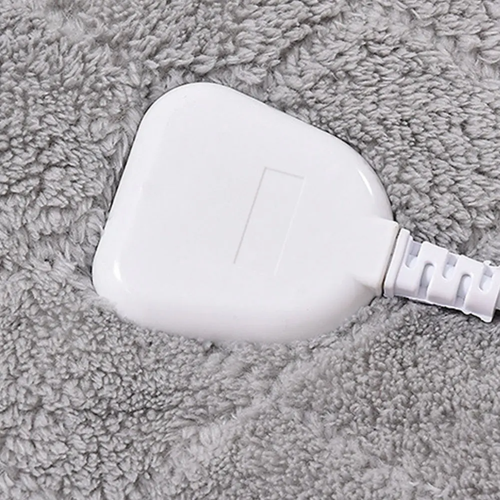 1.5x0.7M 220V Electric Blanket Woolen Thicker Heater Heated Mattress Thermostat Travel Heating Mat Winter Body Warmer For RV SUV