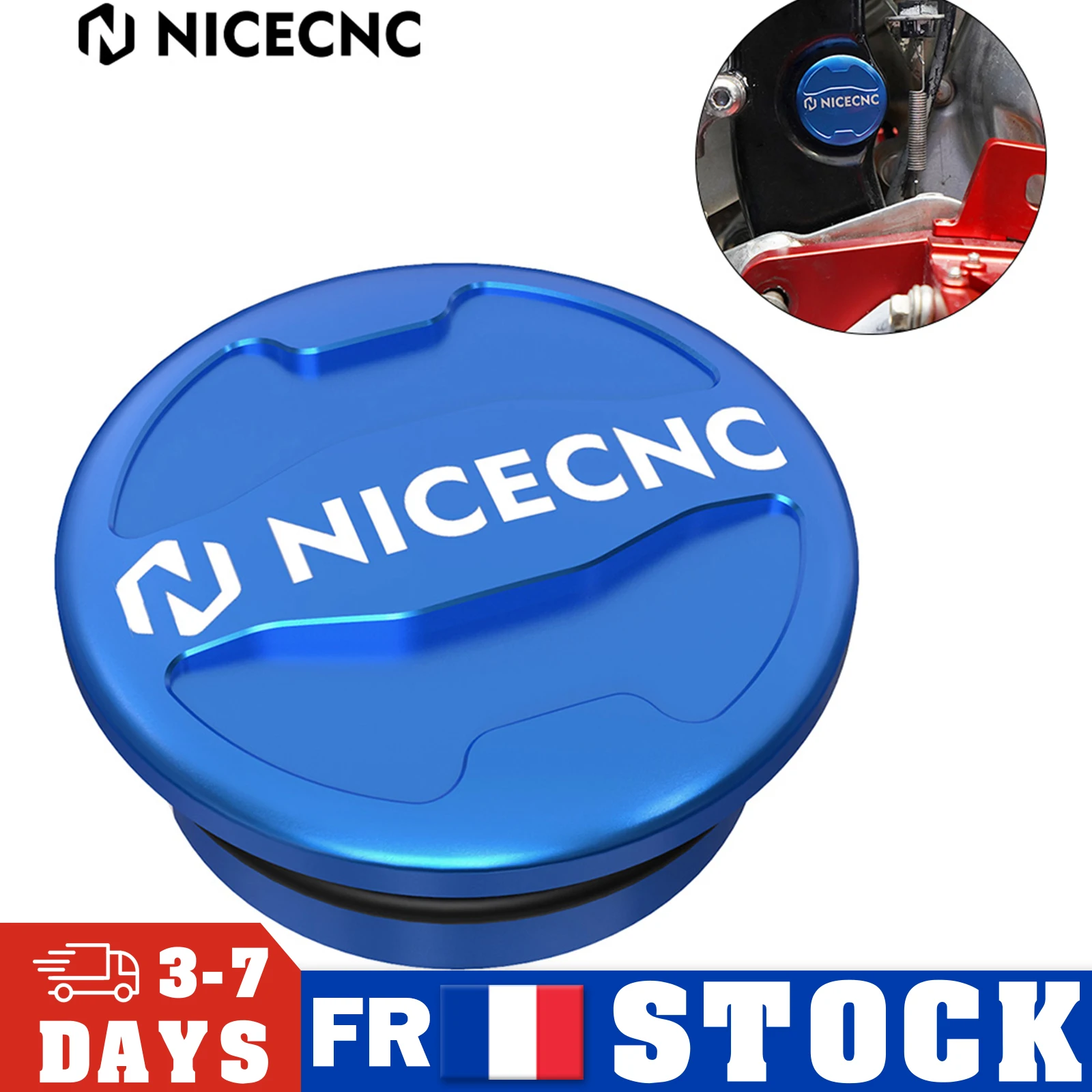 

NICECNC для Yamaha Raptor 700 700R YFM700 2013-2020 YFM700R 2012 2016-2020 поворотный рычаг болт нажимная крышка ATV аксессуары алюминий N