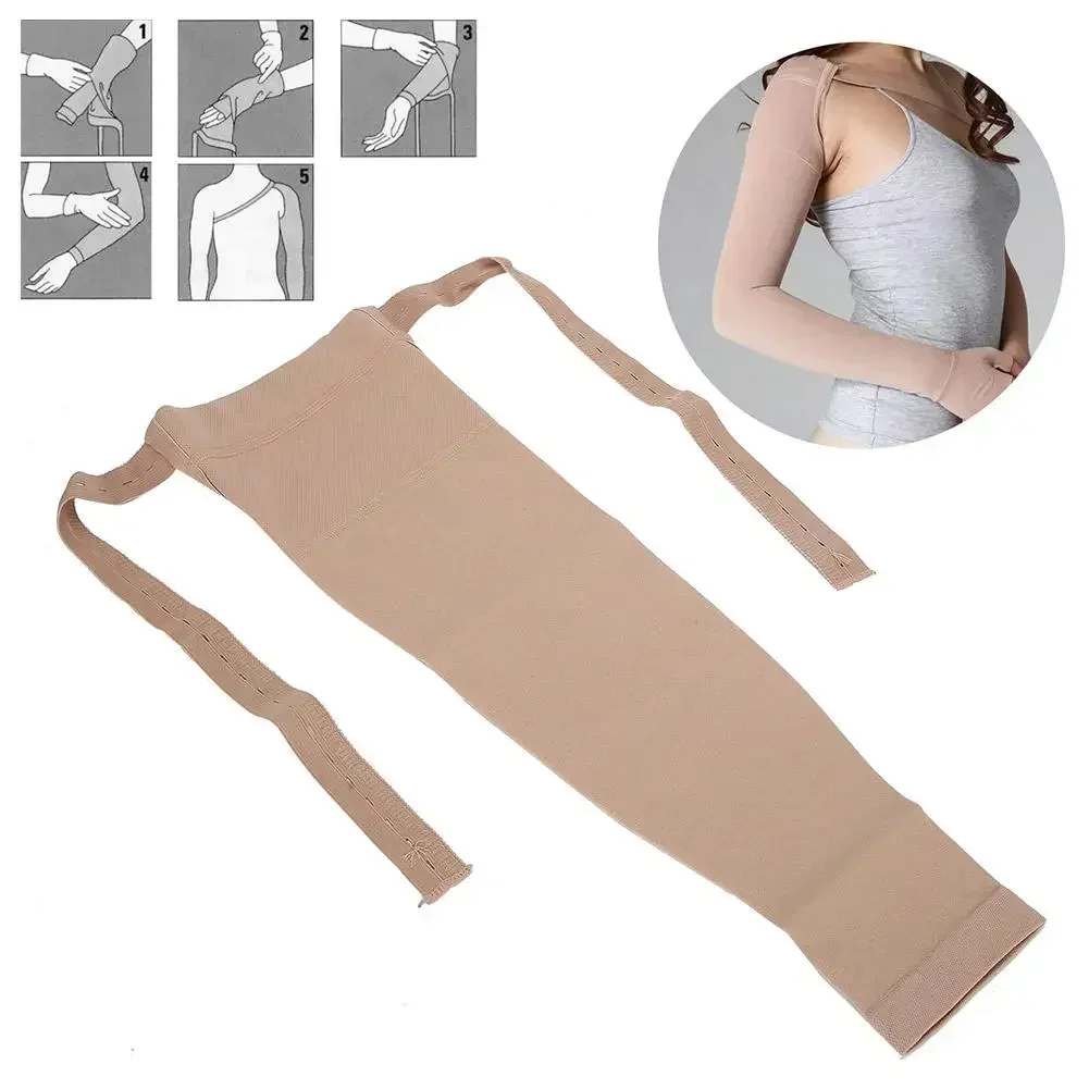 

Arm Lymphedema, Женская Поддержка сжатия, 20-30 мм рт. Ст., анти-медицинская эластичная повязка на ладонь для мужчин, рукав-разбухание, локти