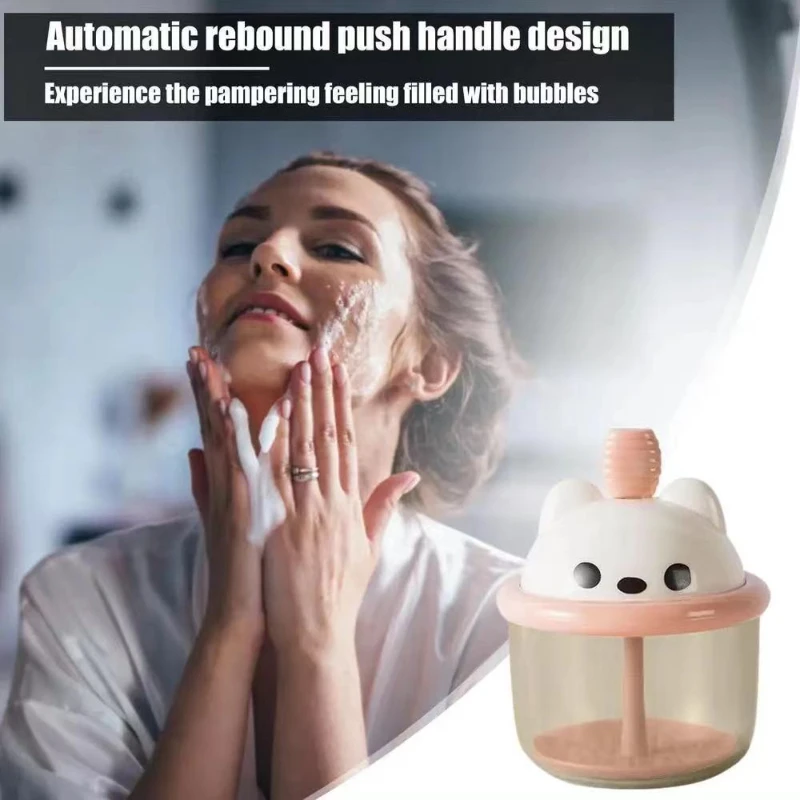 

Home Bathroom Shampoo Bubble Machine Shampoo Bubble Machine Household Cute Shower Gel Special Bubble BottleFoam Artifact
