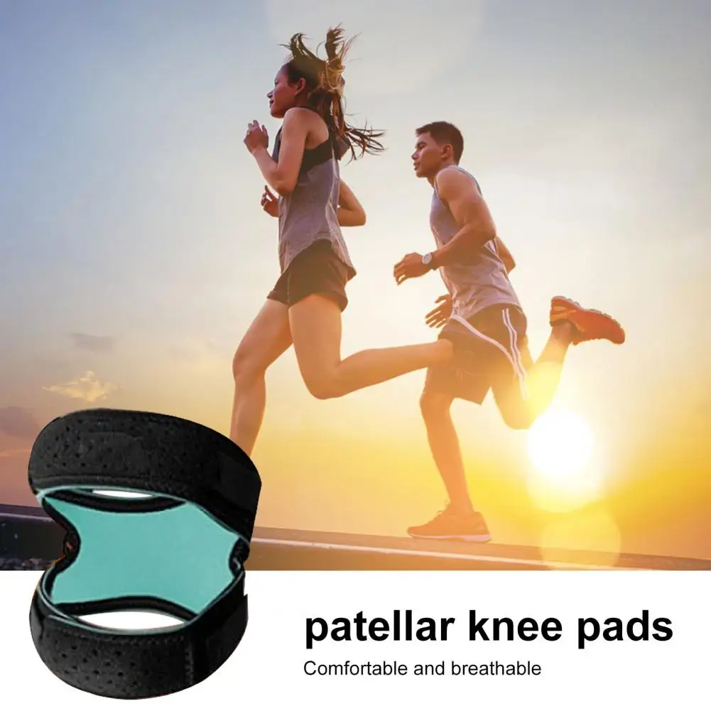 

Протектор коленного сустава, регулируемый ремешок для коленного сустава, дышащий компрессионный рукав для эффективной поддержки коленного сустава, застежка-лента для оптимального использования
