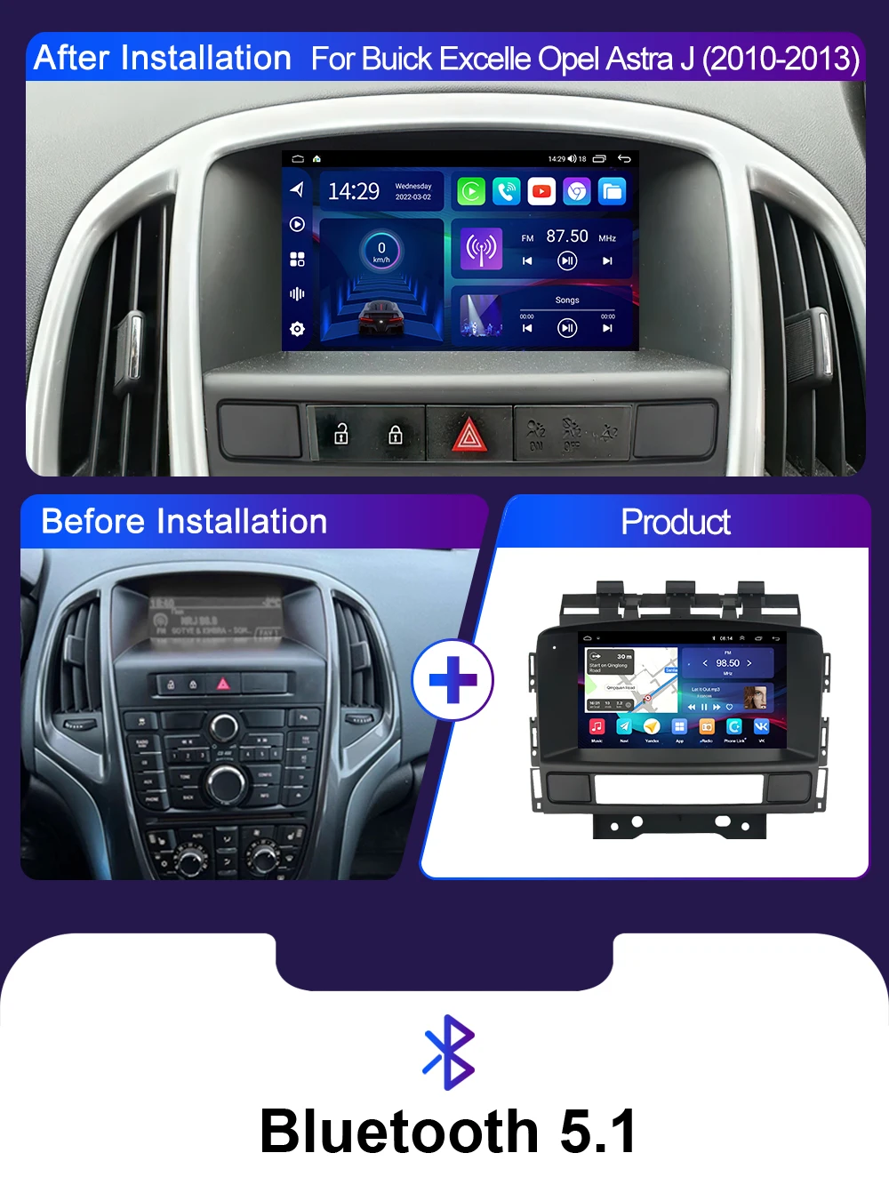 Опель Астра J Андроиде Купить