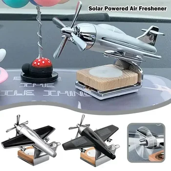 Nuova Decorazione per Auto a Forma di Aeroplano Solare, Accessori per Interni Auto, Ornamenti per Veicoli