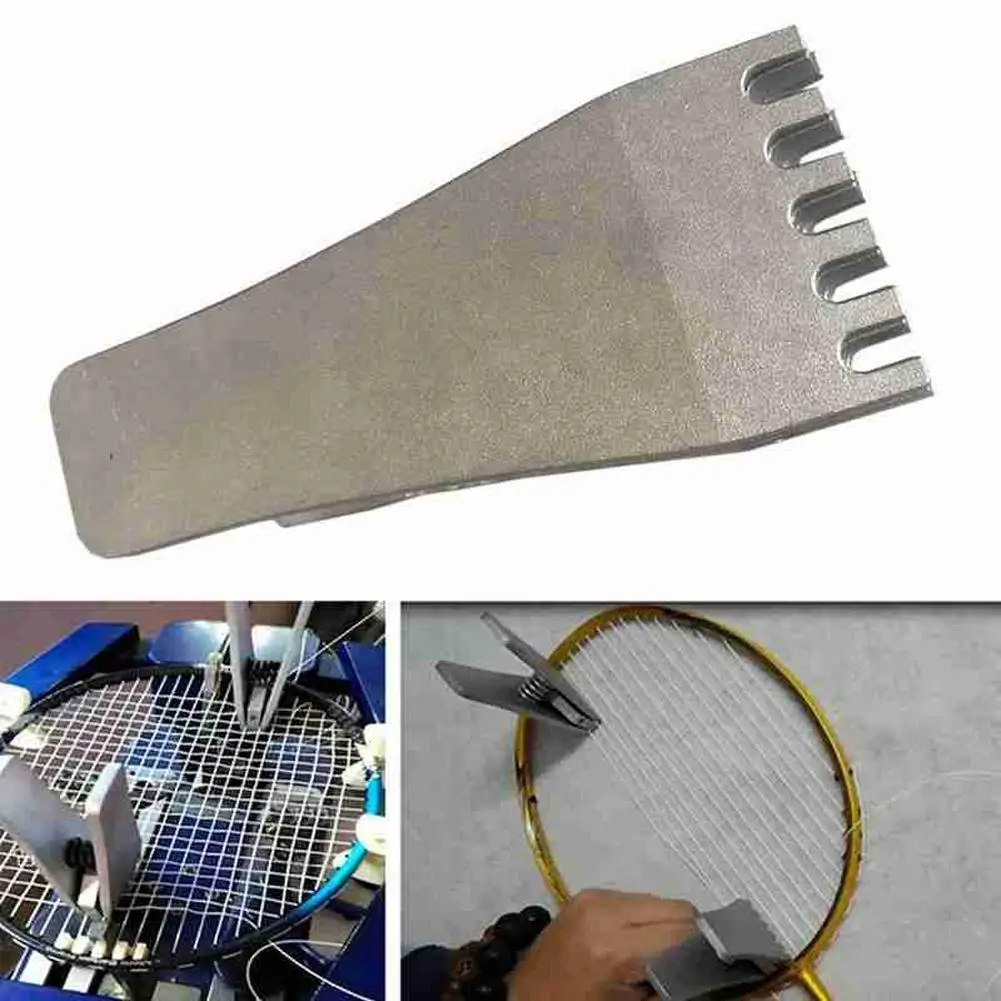 2023 Professional Badminton Racket Stringing Clip Wire Drawing Machine Stainless Steel Flying Tools Accessories powerti badminton racket grommet tools cold press pliers bell mouth feather awl tool badminton stringing machine accessories