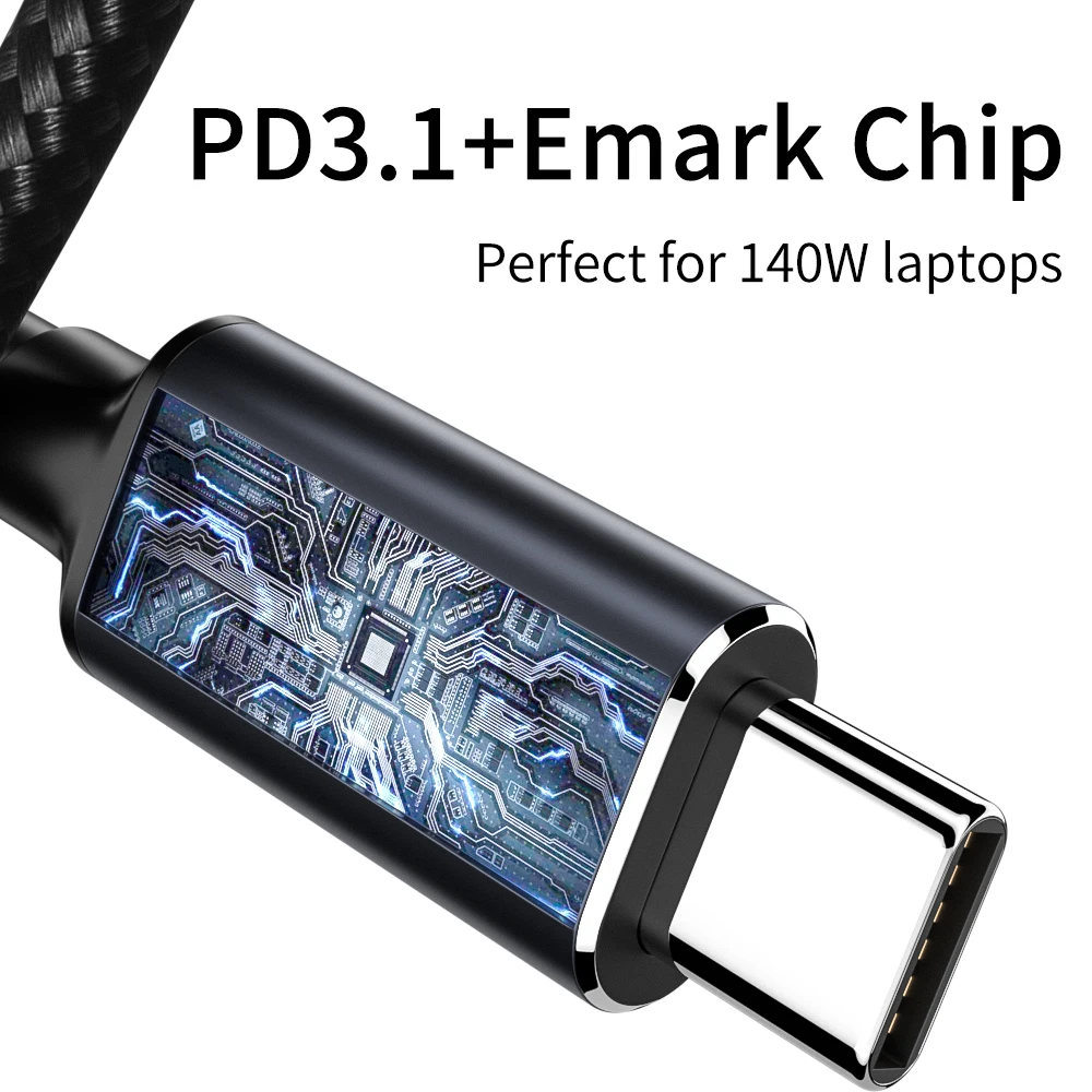 Versatile USB-C PD to DC Universal Laptop Charger Cable - 1.8M Length