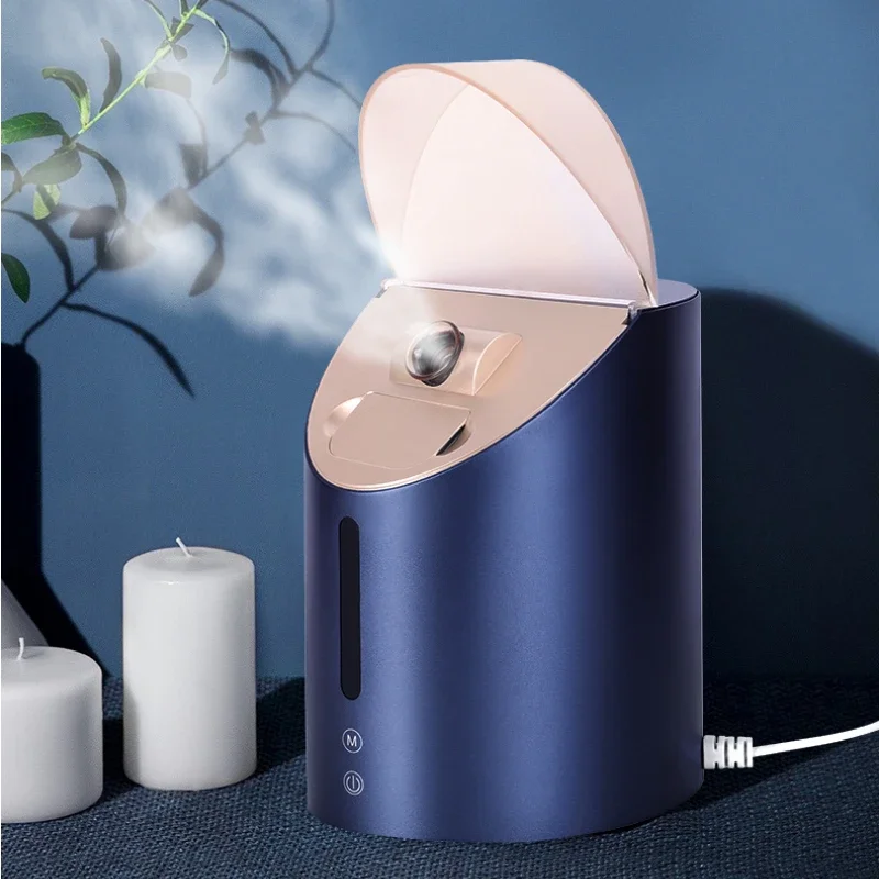 Free Shipping Facial Vaporizer Household Nano Steam Beauty Water Supply Instrument Facial Humidifier Hot and Cold Double Spray moisturizing hand mask nano spray facial beauty face steaming humidification instrument free shipping