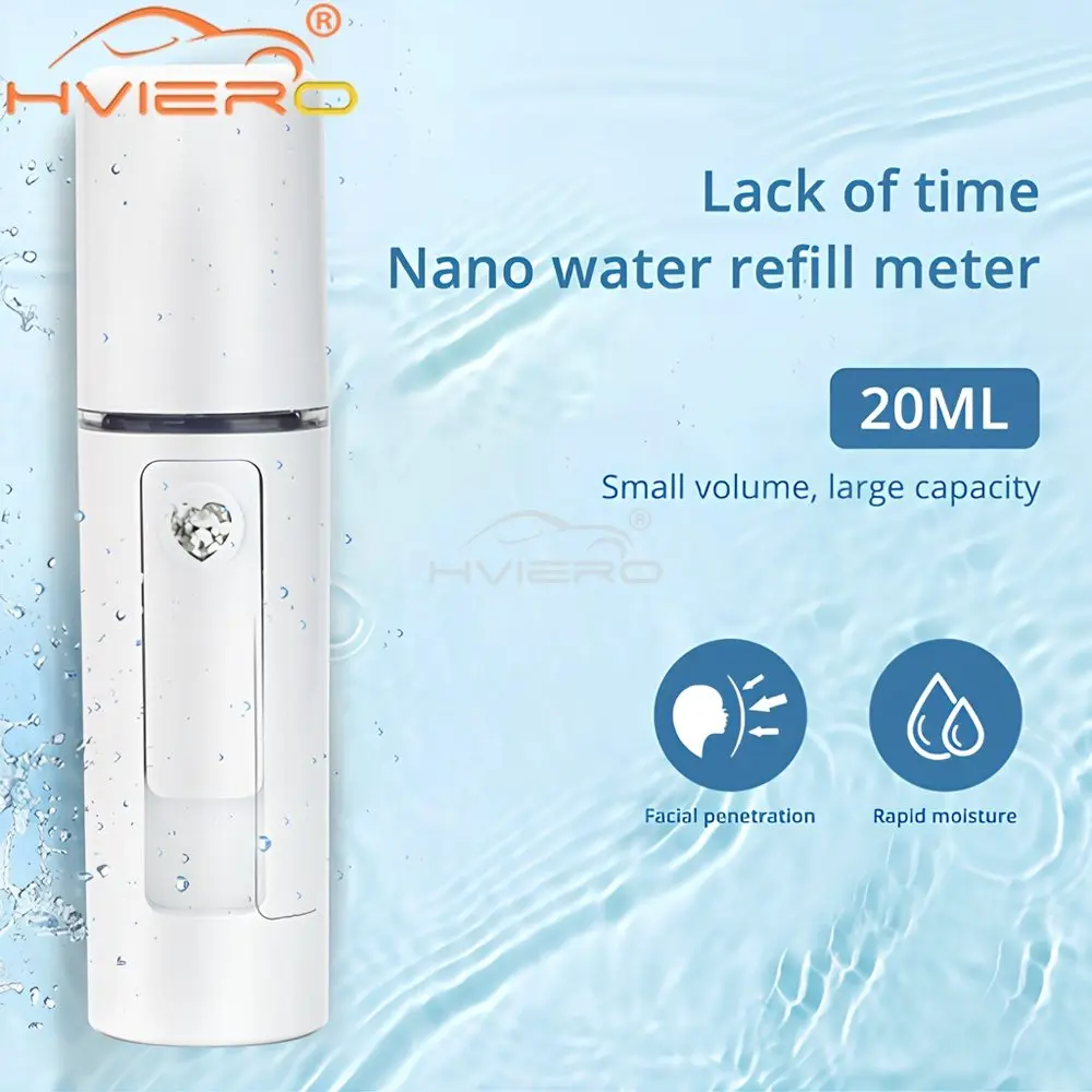 1PCS Usb Humidifier Small Mini Air Water Supplement Spray 5V Large Fog Space Cabin Facial Car Home Household Cosmetic Instrument