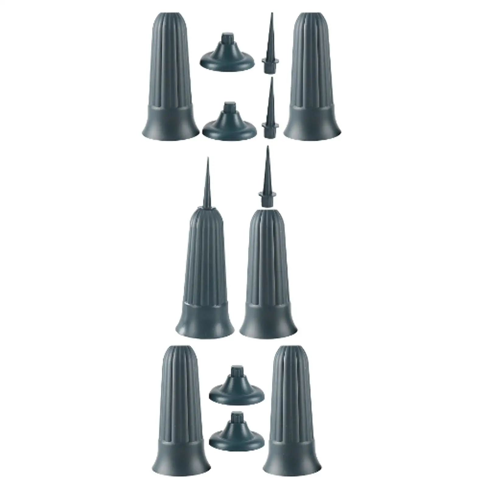 Cemetery Grave Flower Vase Lawn Plant Pot Lightweight Accessories Container Memorial Gift for Cemetery Flower Holder Decoration