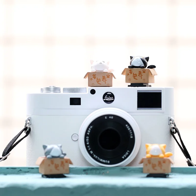 3D Cute Cartoon Cat Camera Flash Hot Shoe Cover Creative Animal Hotshoe Protector Cap For Canon Nikon Olympus DSLR SLR Accessory
