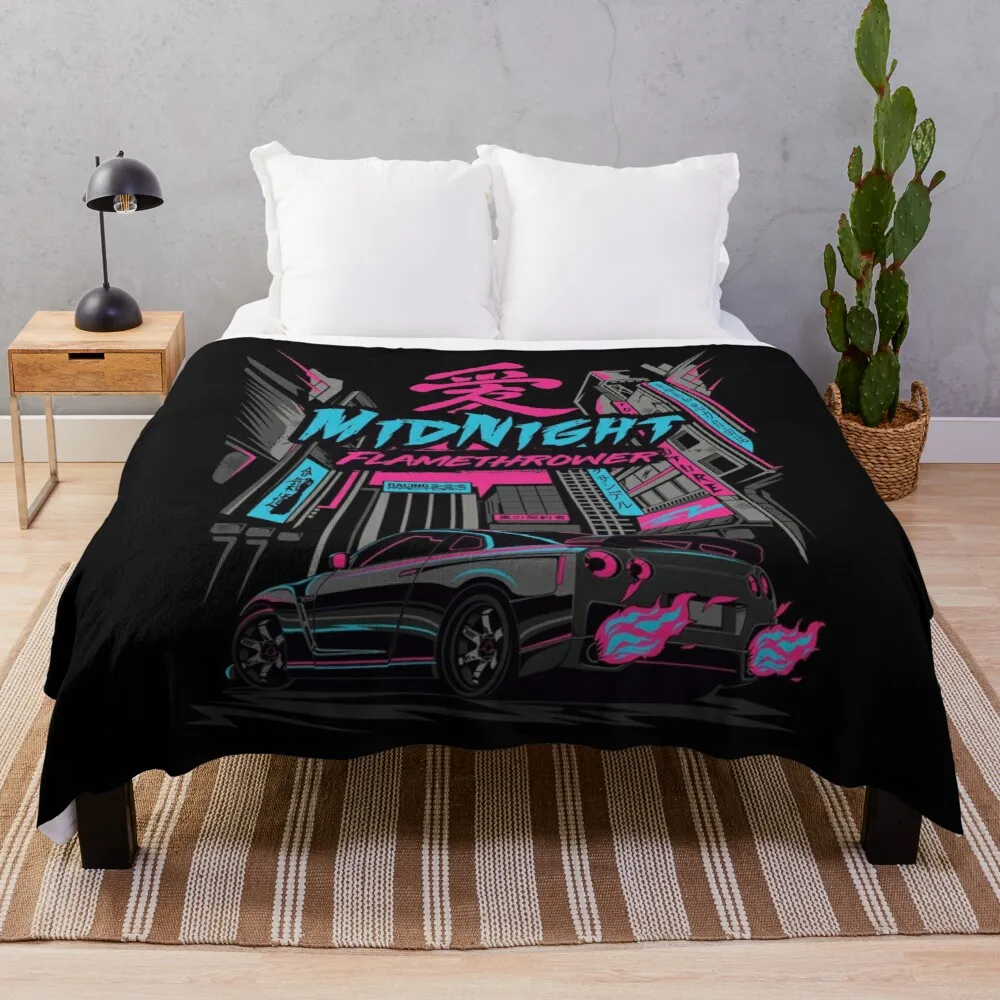 

GTR Throw Blanket Dorm Room Essentials