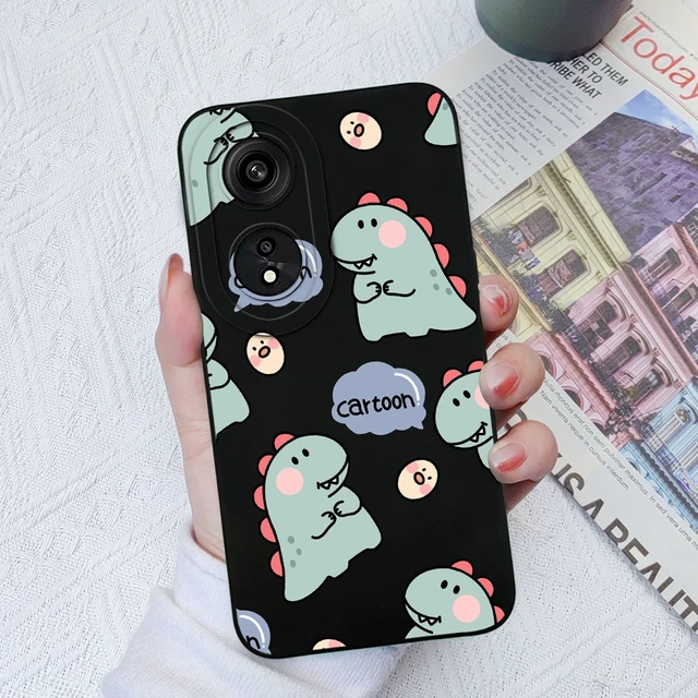 Oppo A58 4G Funda Gel Tpu Silicona dibujo Atrapasueños