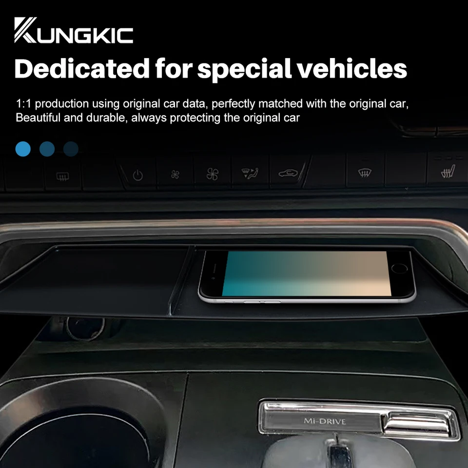 FDAIUN Console Centrale - Compartiment De Rangement Pour