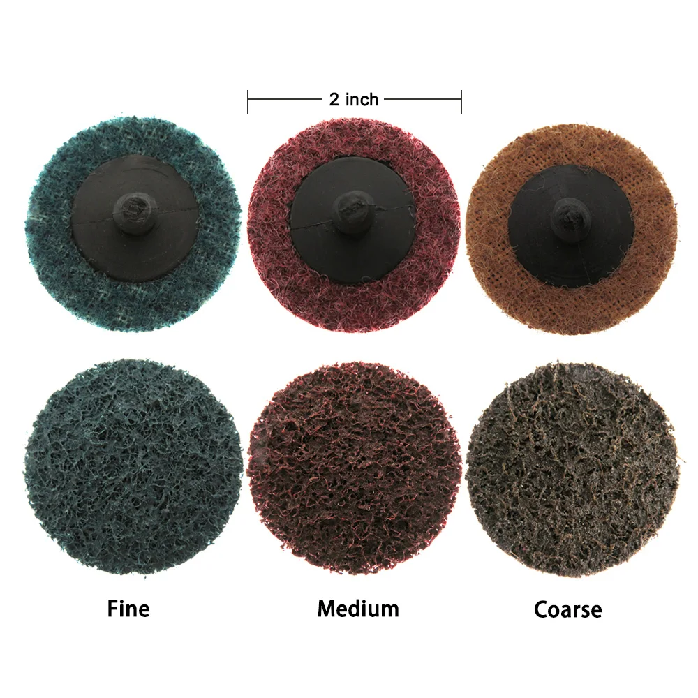 50Pcs Die Grinder Sanding Discs Set Surface Conditioning Discs Fine