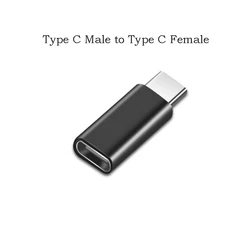 Dual USB - C Extension Cable and Adapter for Data Transfer and Charging (Male to Female)