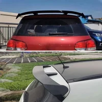 Hatchback SUV Cars Rear Roof Trunk Lid Spoiler Wings 130CM Universal Fit Mostly Vehicle ABS Black Carbon White Accessories Parts 5