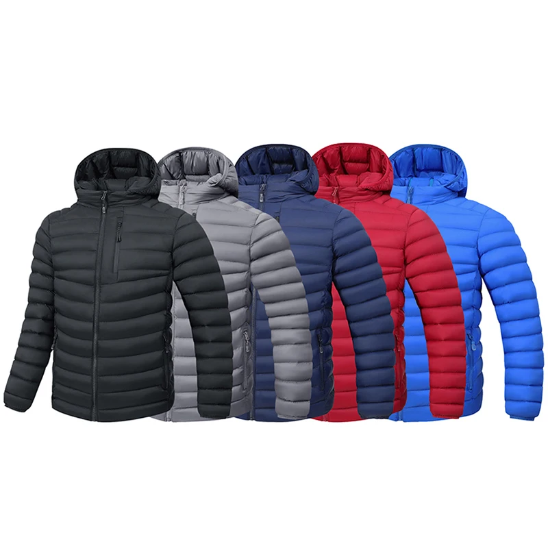 Winter Men Warm Thick Waterproof Parkas Jacket Coat Men Brand Outwear Autumn Mens Hooded Windproof Parkas Hat Jackets Coat Male