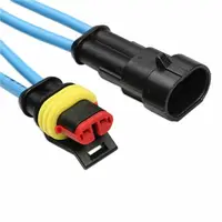 708/408/382/352/240/296/194/15pcs 1-6 Pins HID Waterproof Wire Connectors Marine Electrical Cables Connectors Plug Truck Harness - Image 4