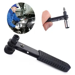 Venda quente 1/4 "mini rápida chave de catraca chave chave chave de fenda haste de soquete rápido ferramentas manuais para o reparo do soquete da porca