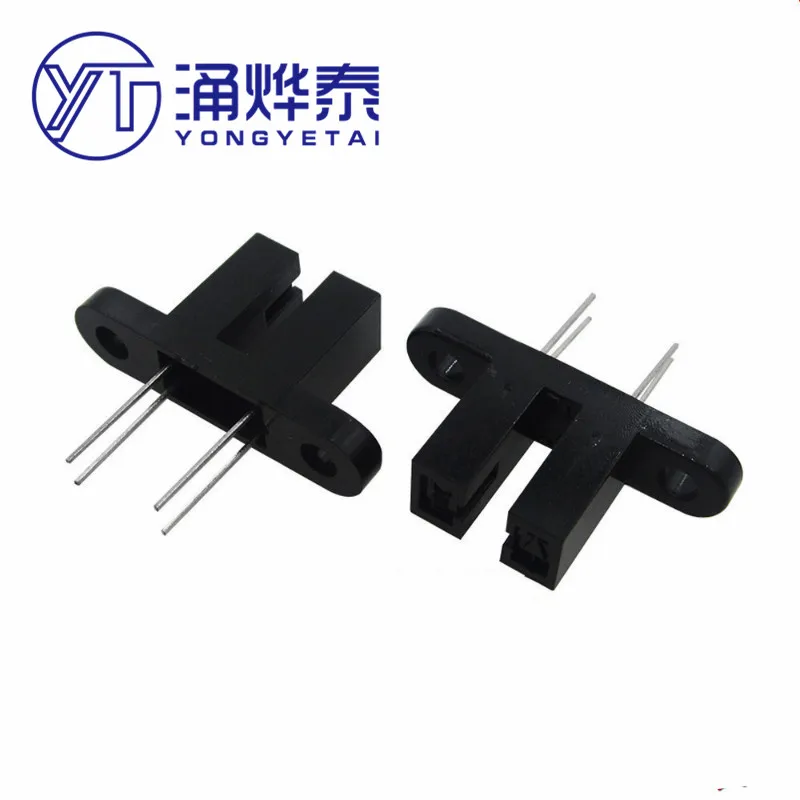 YYT 10PCS MOC70T photoelectric switch infrared photoelectric sensor slot type U type radiation switch slot width 4MM original new cz k1p photoelectric controls switch inductive sensorstelemecanique color mark sensor