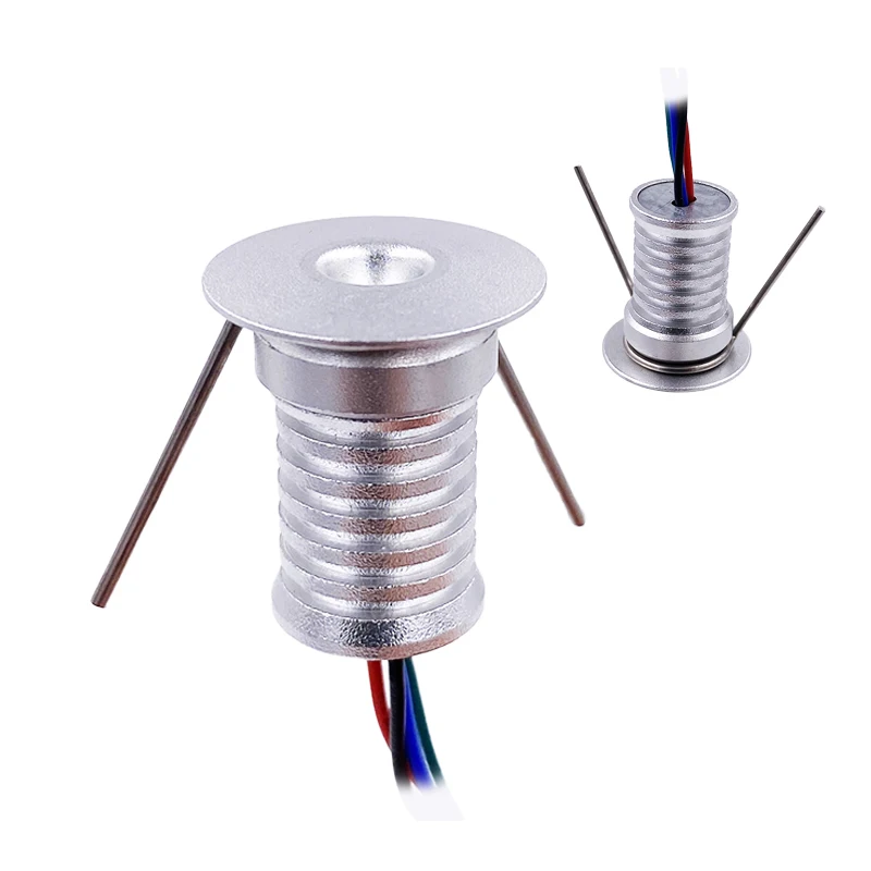 Lampadina 12V Rgb 0.5W Mini Faretto A Led Dimmerabile 13Mm 12V Plafond Da Incasso Lampada Da Soffitto Per Interni Decorazione Per Scale Cielo Stellato