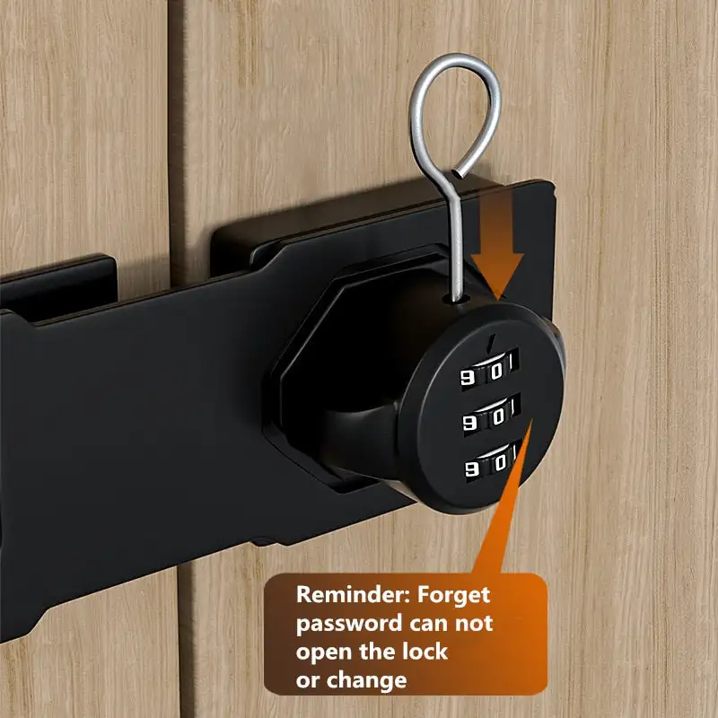 3 Digit Household Security Cabinet Password Locks Keyless Drawer  Combination Coded Door Cabinet Home Hardware Zinc Alloy - AliExpress