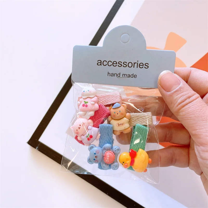 5 teile/satz süße Baby Mädchen Haars pangen Herz Mini haarspangen mädchen Blume haarspange Prinzessin haarklammer haarschmuck mädchen – Detail 16