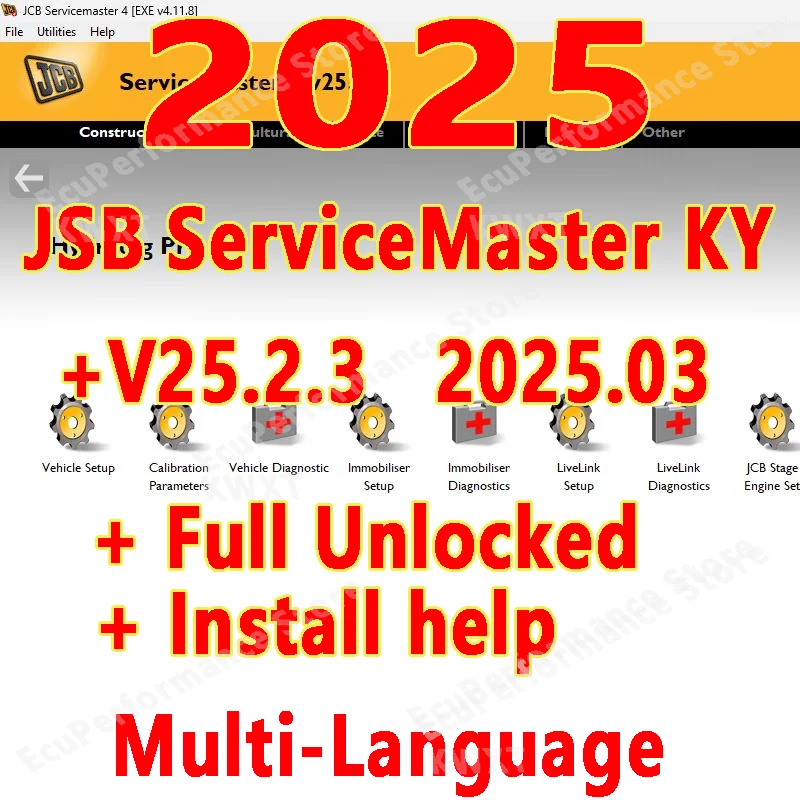 2025NewestJCBServiceMaster4(25.2.3)[03/2025]DiagnosticSoftware+JCBKeygenFullUnlocked+InstallVideo+InstallHelp-AliExpress34