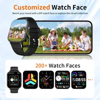 LIGE montre intelligente 1.83 "HD Bluetooth Smartwatch appels sans fil hommes femmes montres intelligentes Fitness Bracelet montre personnalisée visage 2025 nouveau 5