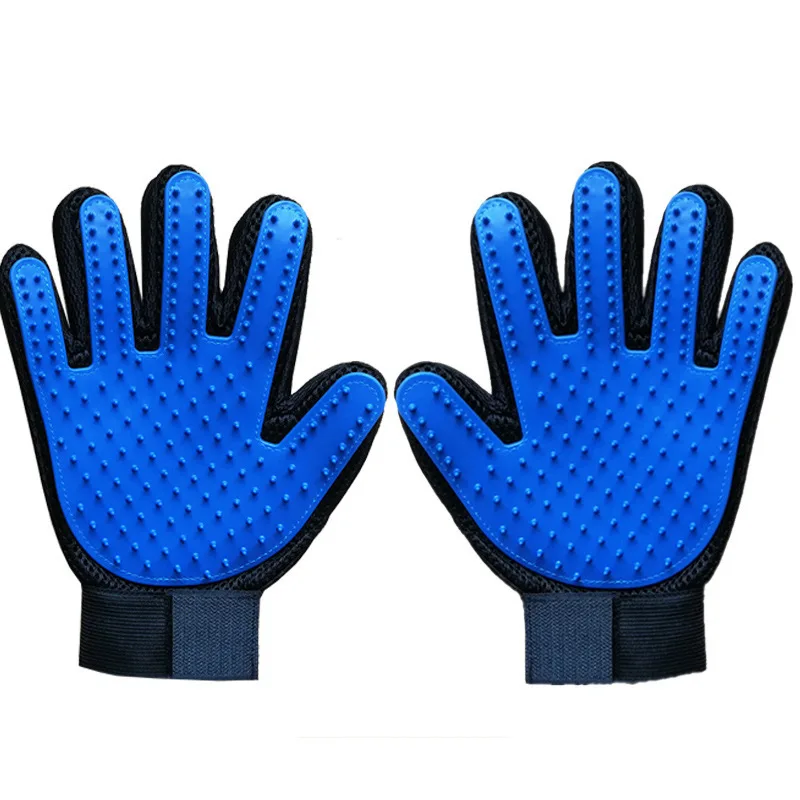 Pet Hair Removal and Grooming Glove – Deshedding & Massage Brush