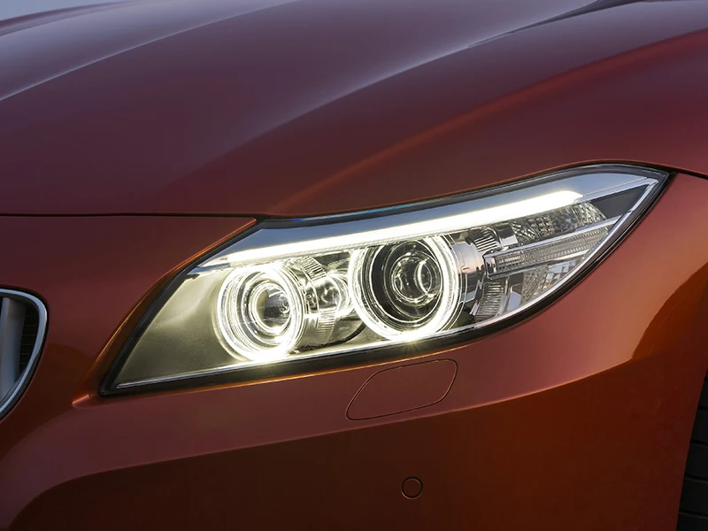 BMW e89z4 ヘッドライト 2個セット BMW z4 e89用のヘッドライト,デイライト,LED,エンジェルアイ