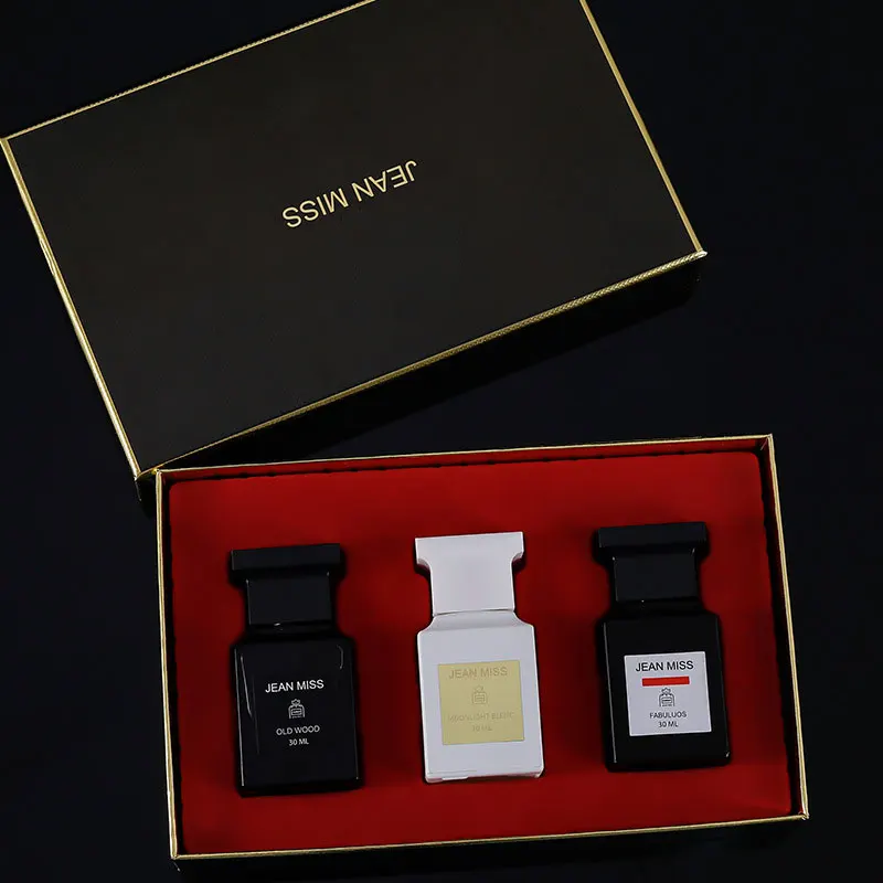 3PCS 90ML Men's Perfume Bottle Set with Fine Mist Spray and Luxury Gift Boxes, Multiple... - SKU PGBB1652 - UGI Packaging