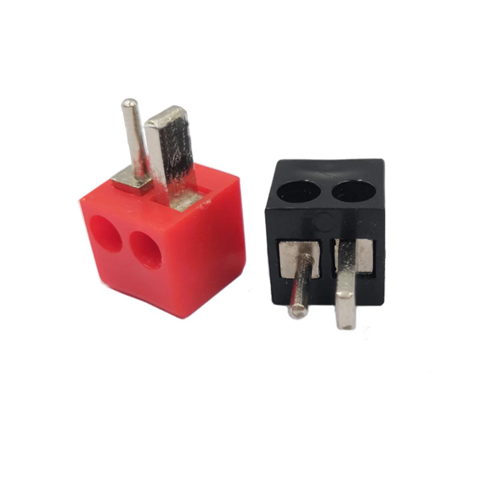 Brand New Electrical Equipment Plug Connector Wire Connectors Red & Black Screw Connections DIN Hi-Fi Speaker Plug Set