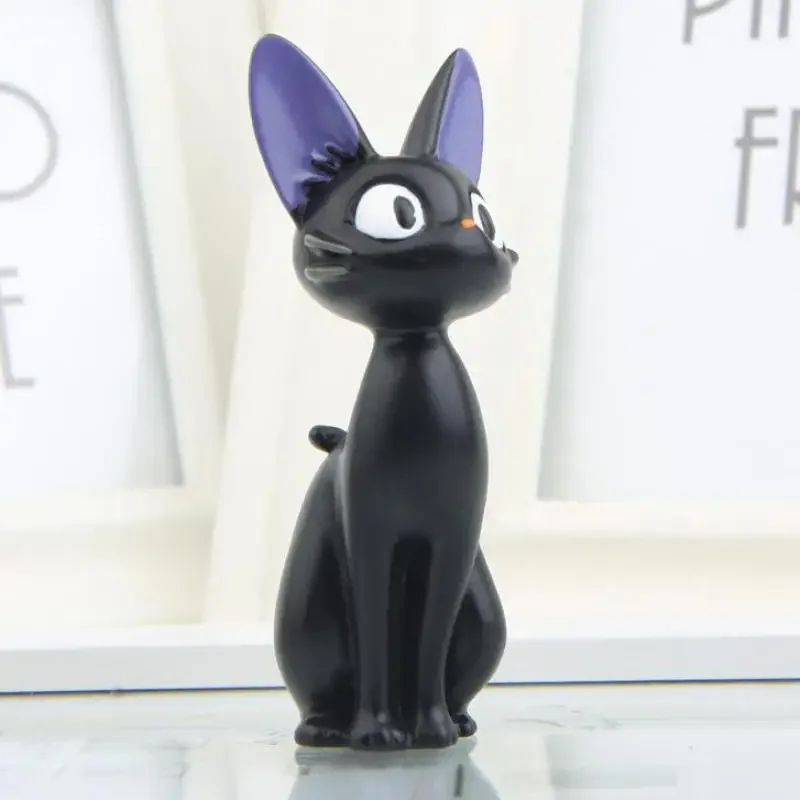 Diy Cartoon Black Cats Japanese Anime Figurine Resin Kawaii Cat Desktop Decor Fairy Garden Miniatures Home Decor ornament crafts,miniature figurines,resin ornaments,miniature ornament,resin crafts,anime figure toy,cat figurine decoration,desk decor,cat figurines