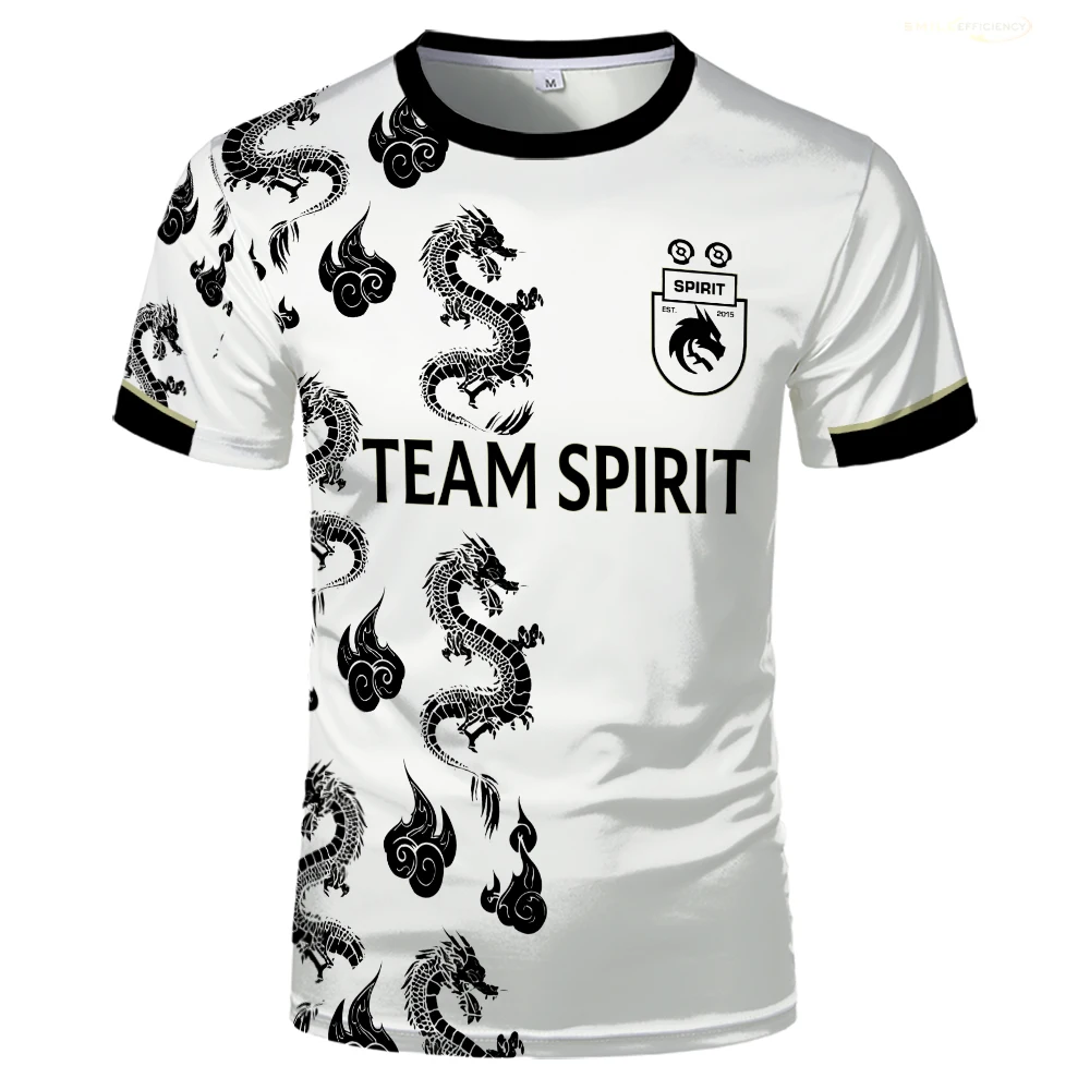 Team Spirit Esports Jersey - Men's Breathable Mesh Fan Tee