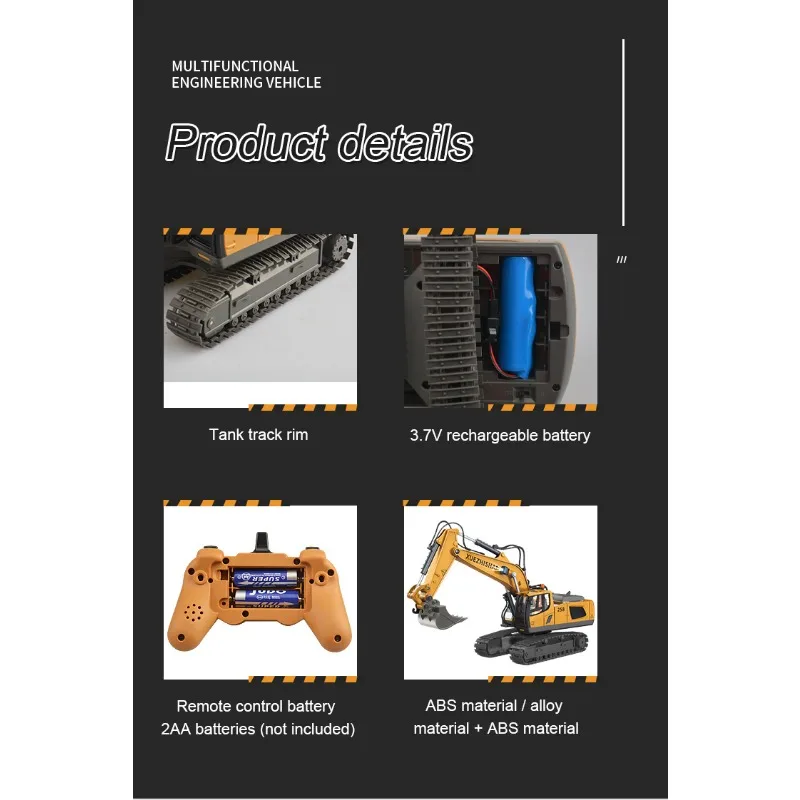 1:24 9CH RC Alloy Wywrotka Samochód Inżynieria Pojazd Wózek widłowy Ciężka koparka Zdalnie sterowany samochód Zabawki dla chłopców Prezenty dla dzieci 24 Se1d9983f8d58429abd4921ae277580c7h 1:24 9CH RC Alloy Wywrotka Samochód Inżynieria Pojazd Wózek widłowy Ciężka koparka Zdalnie sterowany samochód Zabawki dla chłopców Prezenty dla dzieci