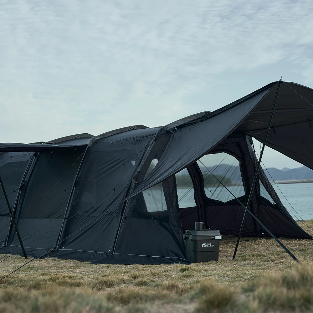 キャンプ、ls4、広いスペース用のmobiガーデントンネルテント、非膜