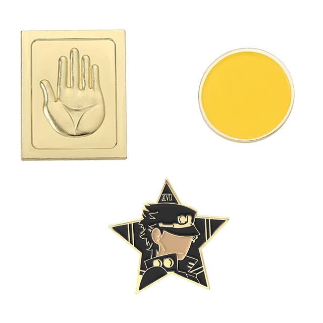 Demon Slayer HUNTERXHUNTER Enamel Pin Anime Characters 5pcs/Sets Suits Brooches Badge Backpack Gift Friends Jewelry Wholesale style-11