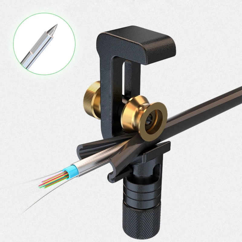 ONTi Armored Cable Cutter ACS-2 Optical Cable Slitter 4-10mm/8-28.6mm Fiber Optic Stripping Tool FTTH Longitudinal Wire Stripper