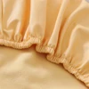 PU Leather Square Chair Cushion Cover Waterproof Kitchen Dining Seat Slipcovers Removable Dining Room Chair Seat Cushion Cover 4