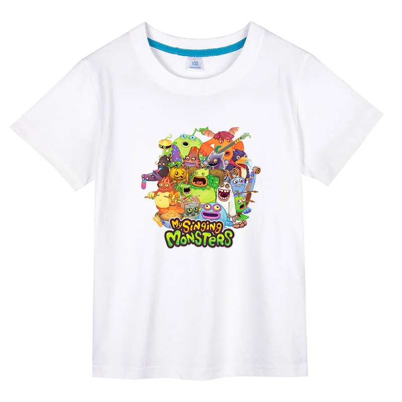 Kids T Shirt Cotton T Shirt 100% Cotton Boy Girl Short Sleeve T Shirts Summer Children Casual Clothing Unisex Tops Vest Tee