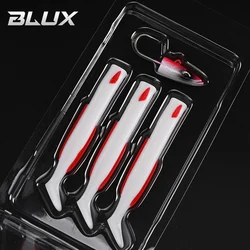 BLUX Vivid Sandeel Soft Eel Fishing Lure - Paddle Tail with Vibrating Action - 110mm  17g (Color F)